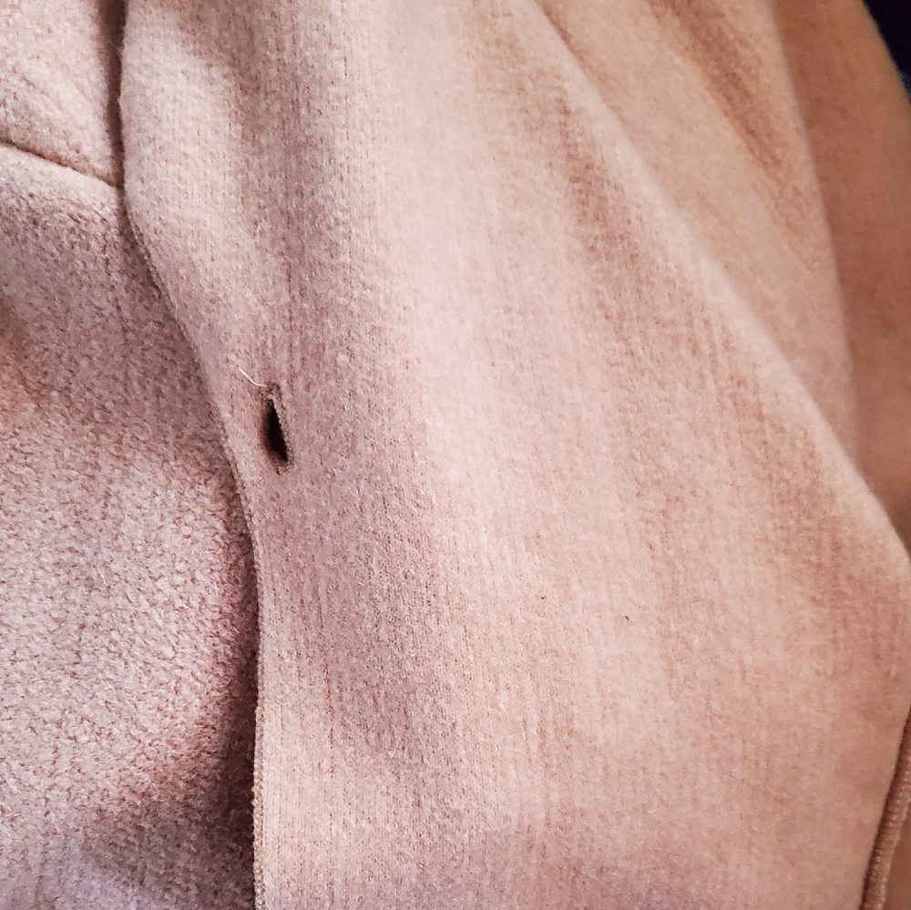 π Pretty Pale Pink Rose Gold Jacket - Picture 4 of 7